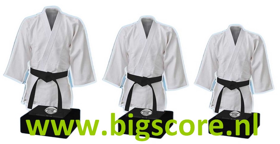 Judo/Karate Acryl ST-JU001 LAATSTE Serie OP=OP!!